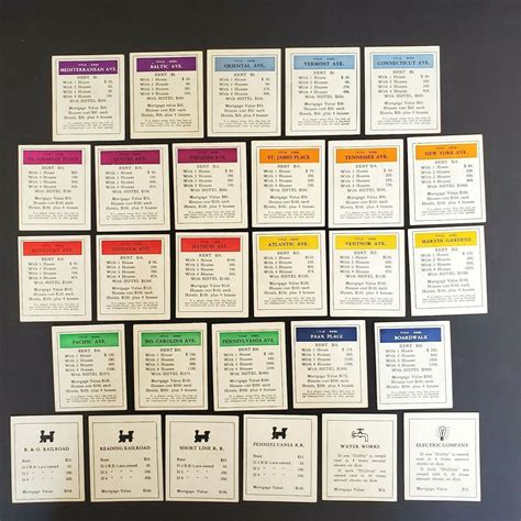 monopoly property cards|monopoly property cards original.
